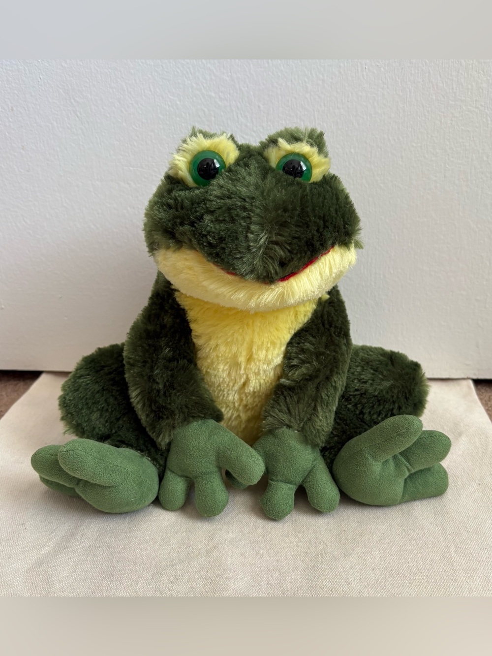 Aurora Green Frog Plush Stuffed Animal 10” 2023